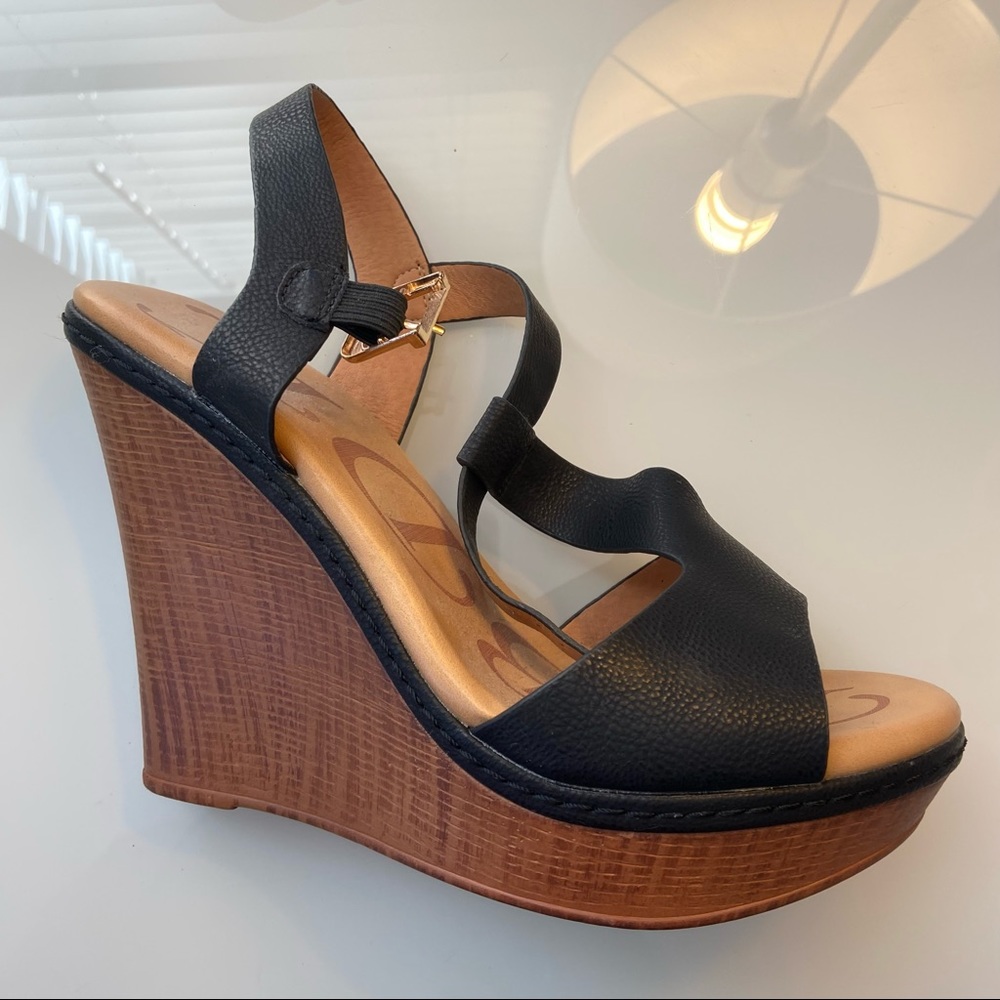 DBDK black wedges size 7